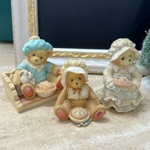 Cherished Teddies Bear Bundle 3 Items Teddy bears Vintage Collectible